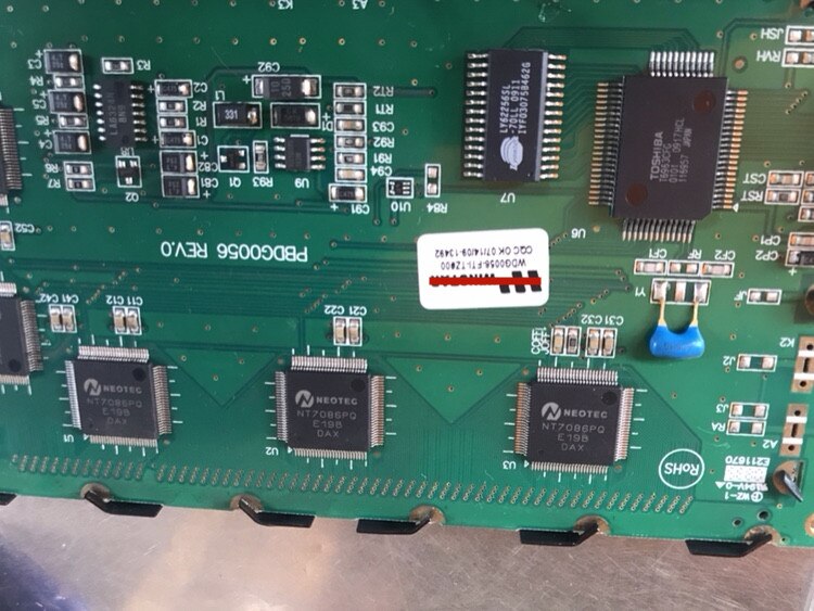 ο ȣȯ ÷ WDG0056-FTI-TZ 00 PBDG0056 REV.0 LCD ȭ